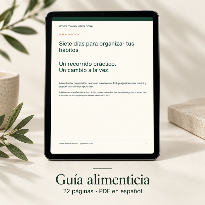 Guía alimenticia